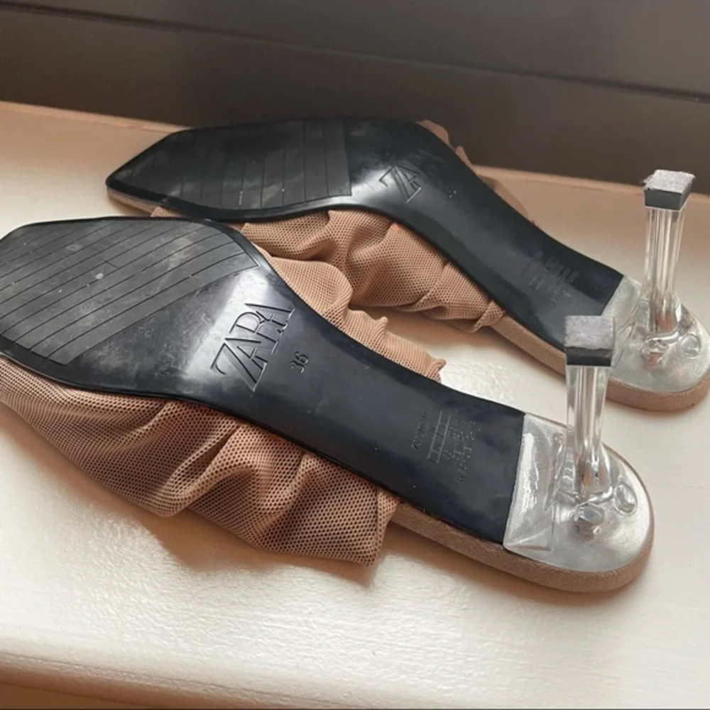 Zara Mesh Mules Size 36 - Picture 7 of 9